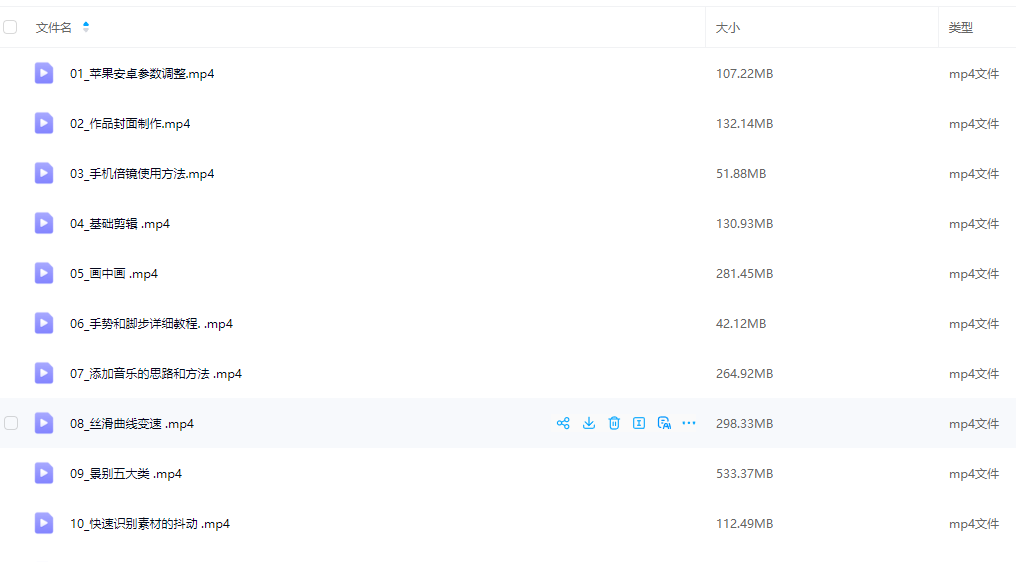 实体行业短视频拍摄剪辑线上课