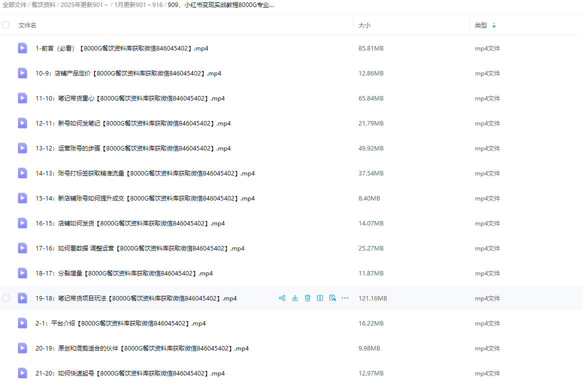 小红书变现实战教程