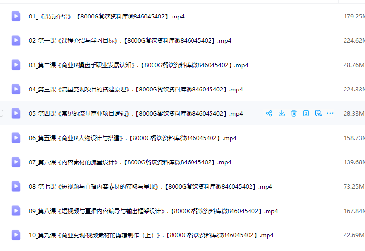 IP流量操盘手训练营