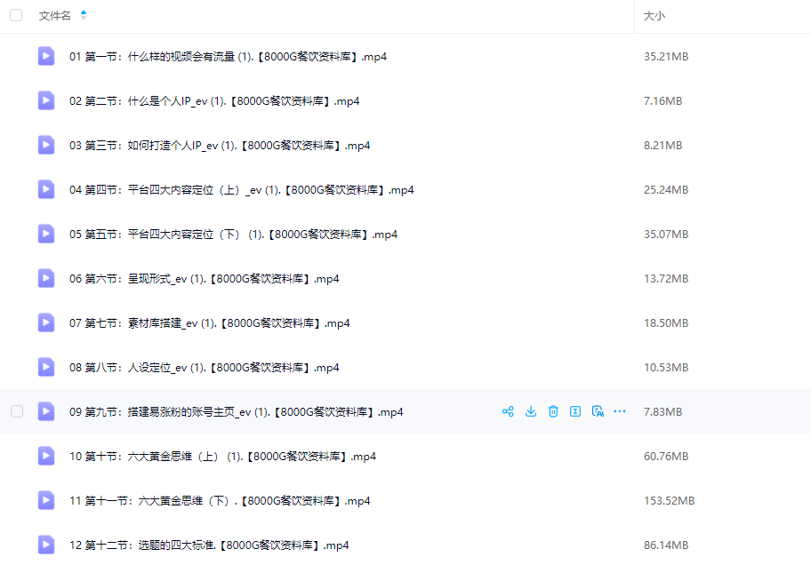 个人ip流量内训课，内行人教你做一个账号的完整流程